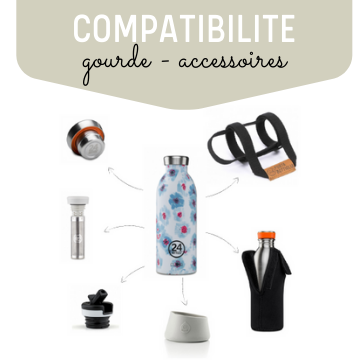 Gourde - Une Petite Fille trop Géniale - Sans BPA - Cadeau Original –